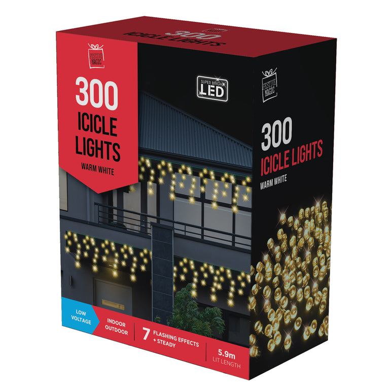 300 Icicle Lights