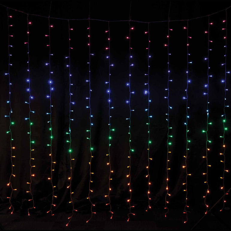 LED Rainbow Curtain