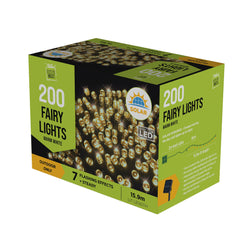 200 Solar LED Fairy Lights