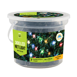 300 LED Solar Net Lights