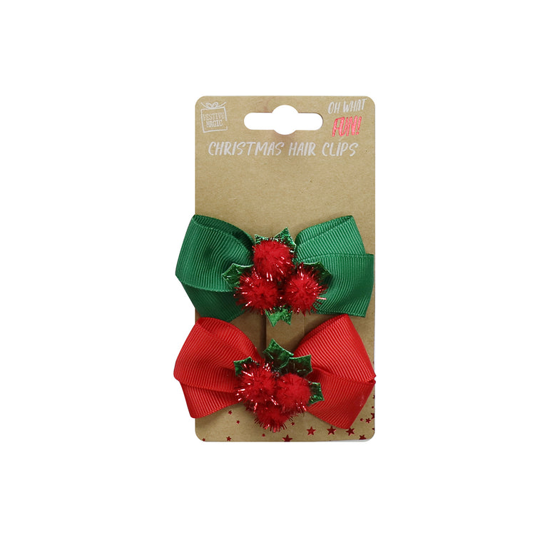 Christmas Hairclip Pack