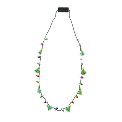 Flashing Christmas Necklace