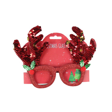 Novelty Glasses with Sequins