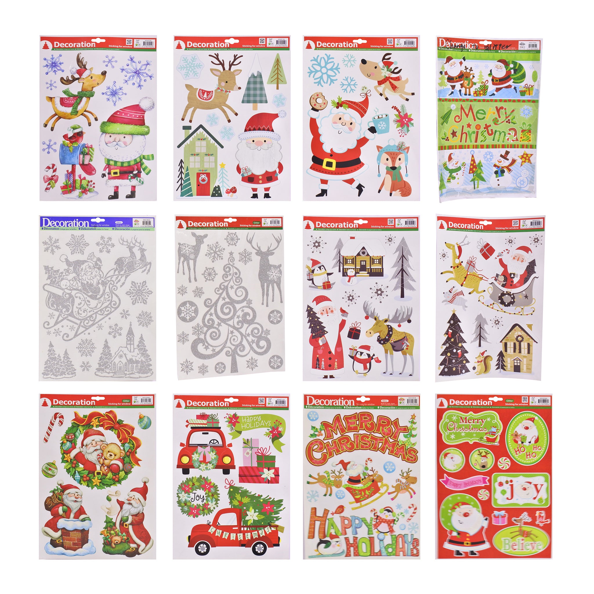 Window Cling Mega Mix