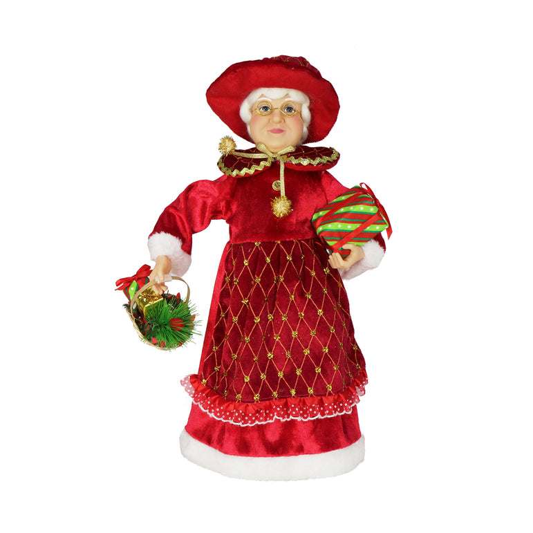 Deluxe Mrs Clause Figurine