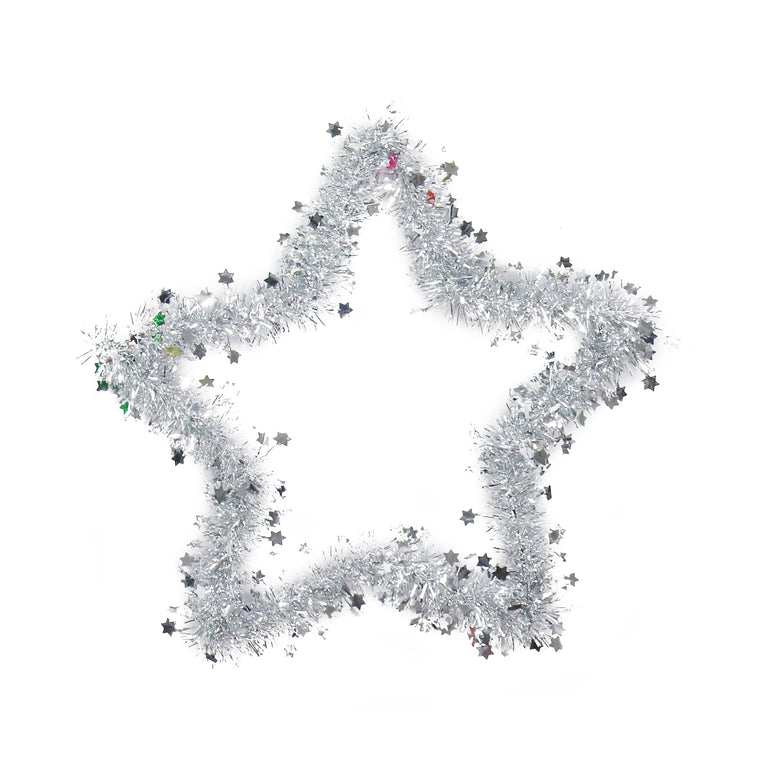 Tinsel Silhouette Star