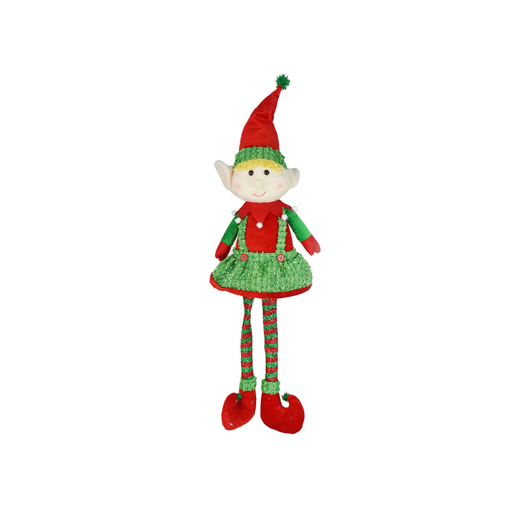 Shelf sitting Elf with Dangly Legs