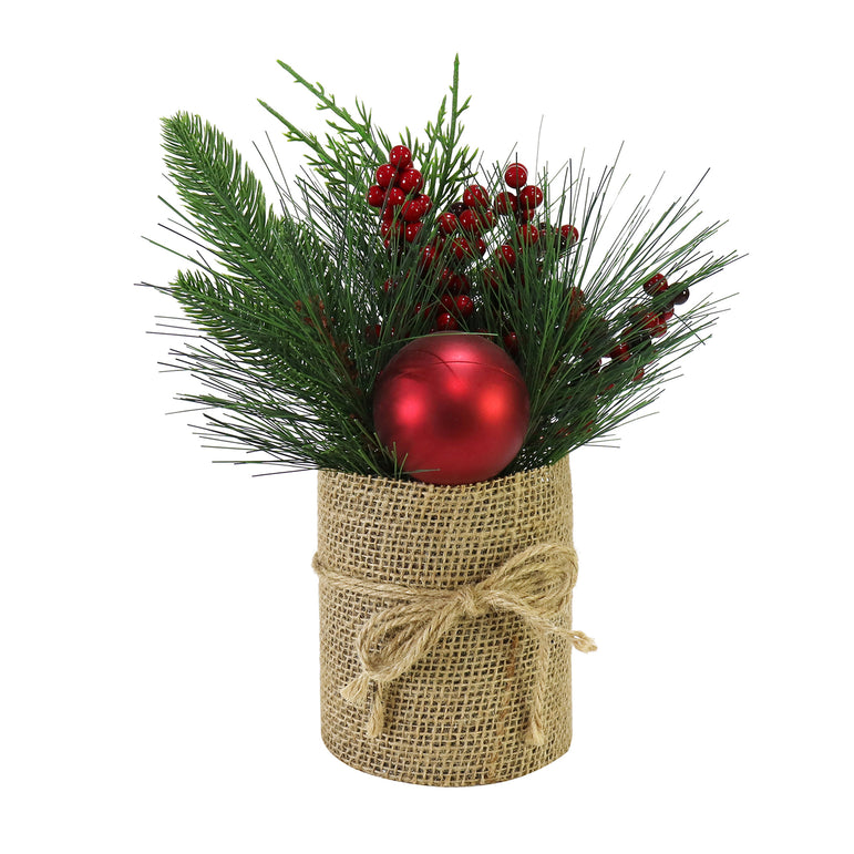 Decorated Floral Vintage Pot
