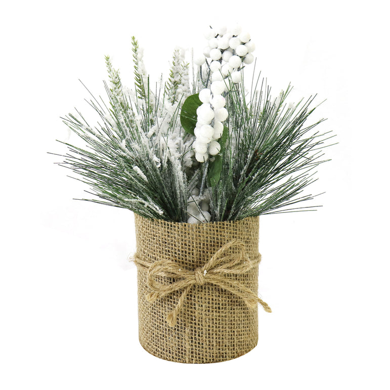 Decorated Floral Vintage Pot