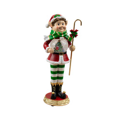Light Up Swirl Globe Figurine