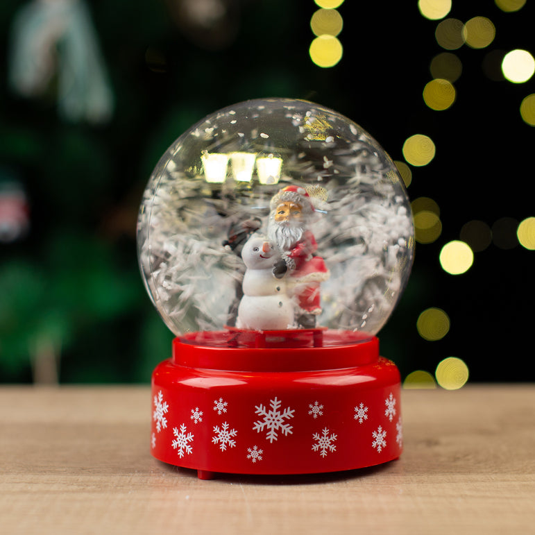 LED Musical Snow Globe