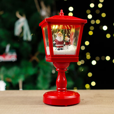 LED Snowing Musical Table Lamp