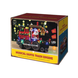 Musical Santa Train Scene