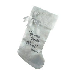 Fur Trim Stocking