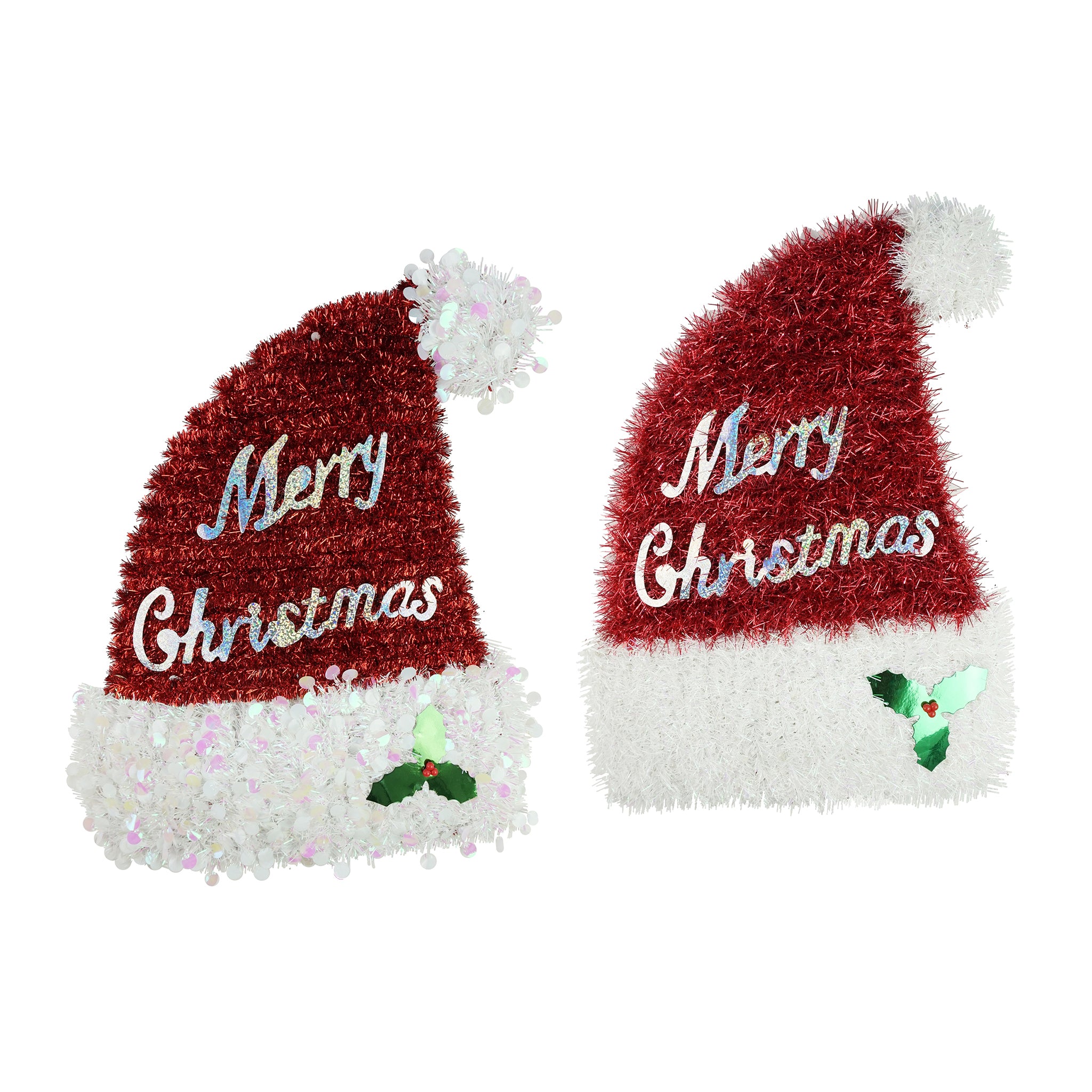 Tinsel Santa Hat