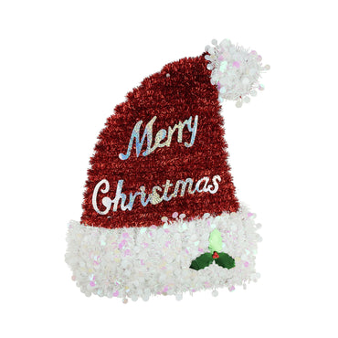 Tinsel Santa Hat