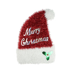 Tinsel Santa Hat