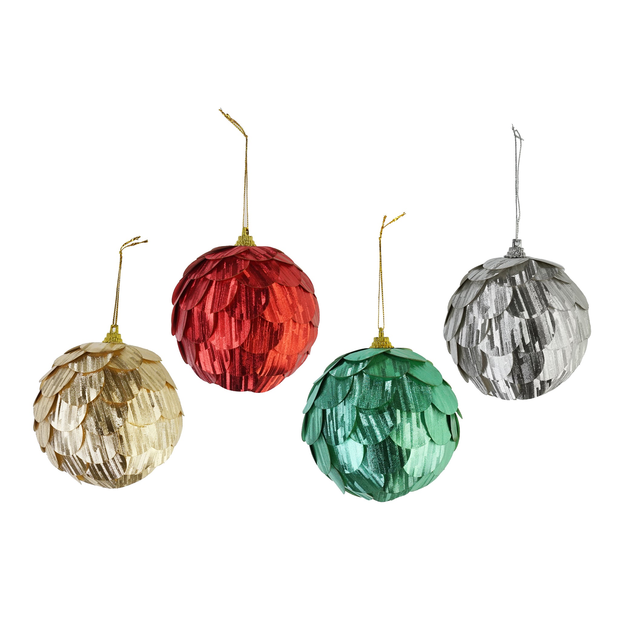 Metallic Pinecone Bauble