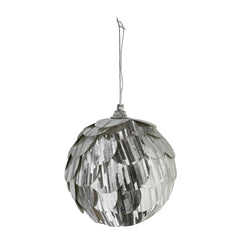 Metallic Pinecone Bauble