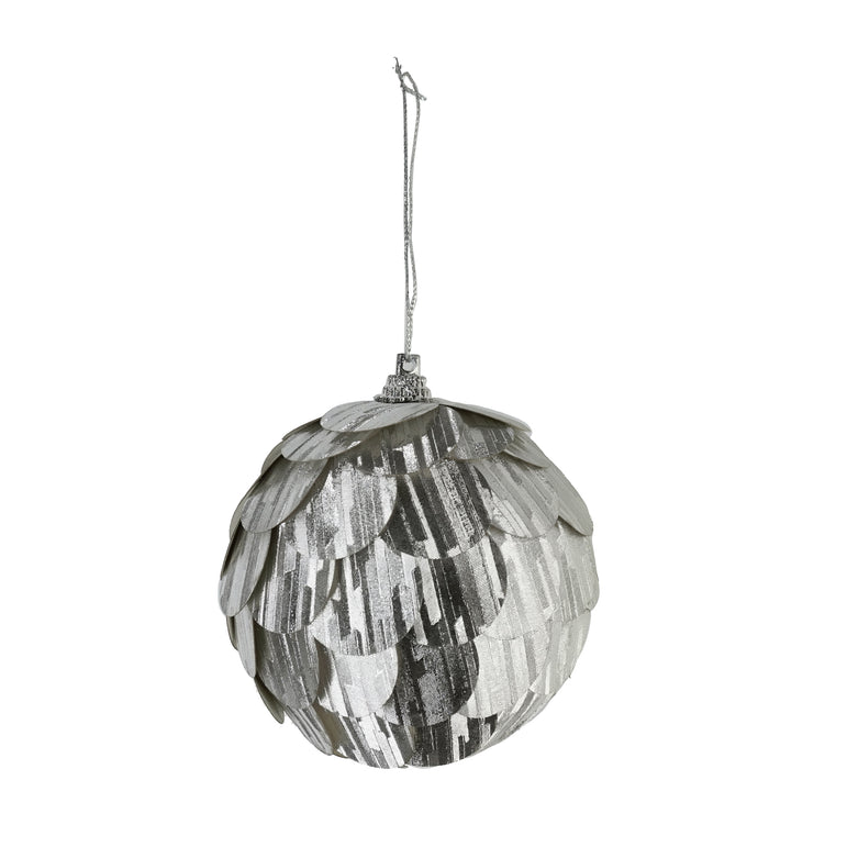 Metallic Pinecone Bauble