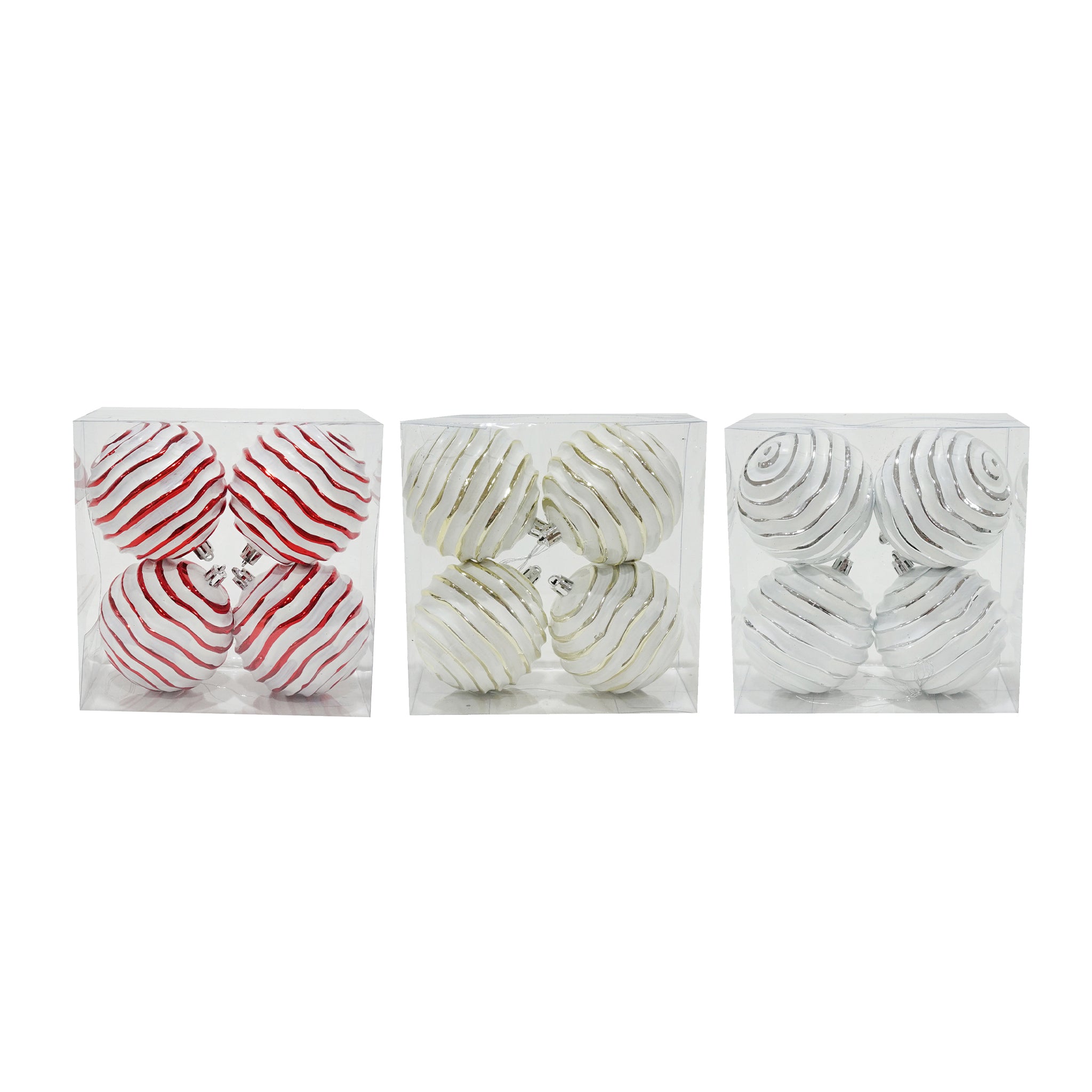 Bauble Swirl (4 Pack)