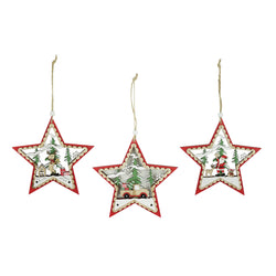 Die-Cut Star Hanging Decoration