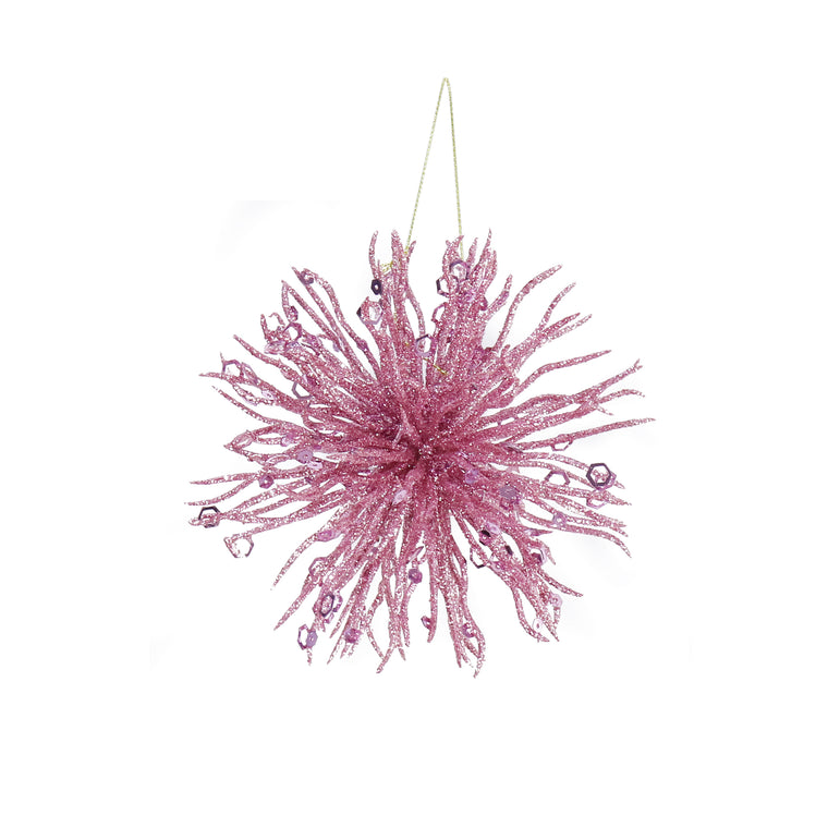 Glitter Sea Urchin Decoration