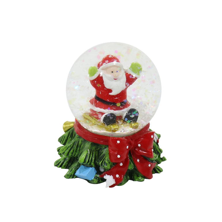 Santa Snow Globe Tree