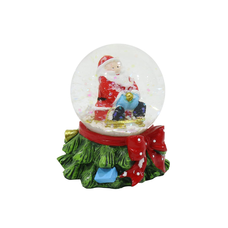 Santa Snow Globe Tree