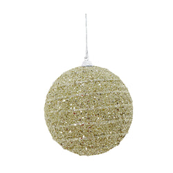 Glitter String Bauble