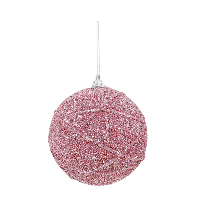 Glitter String Bauble