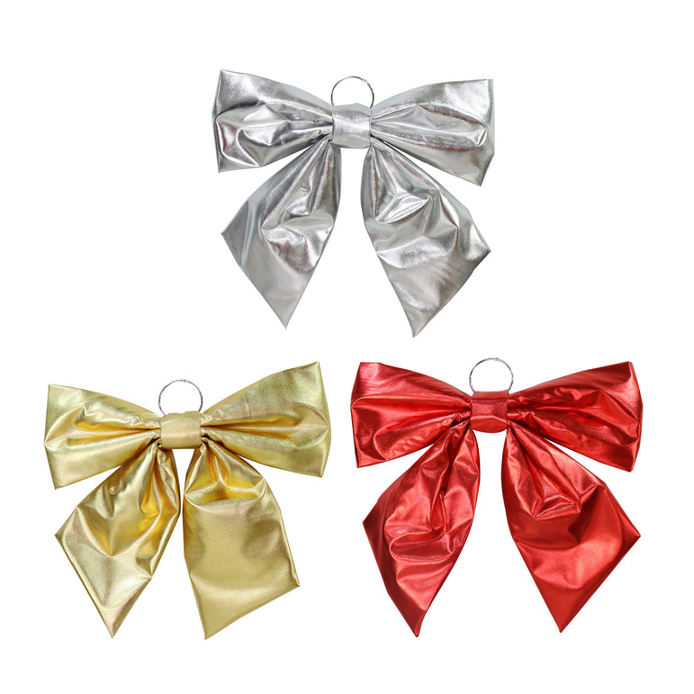 Metallic Door Bow