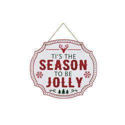 Hanging Glitter Plaque