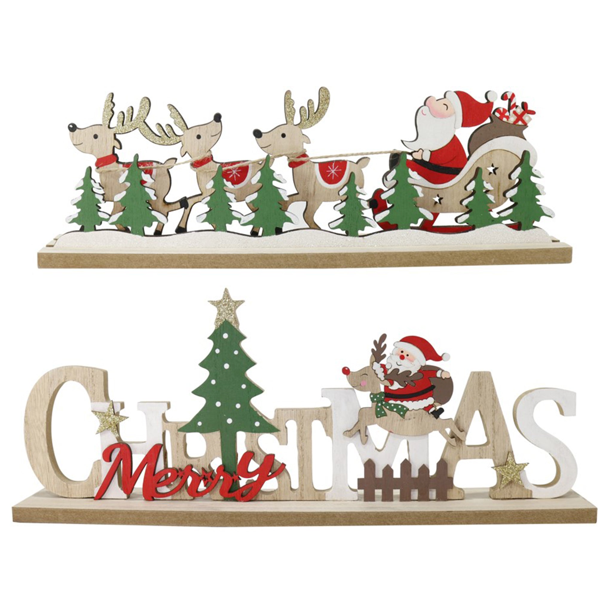 Santa/Sleigh Table Sign