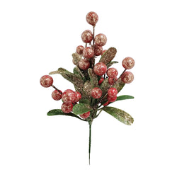 Glitter Berries Pick (26cm)