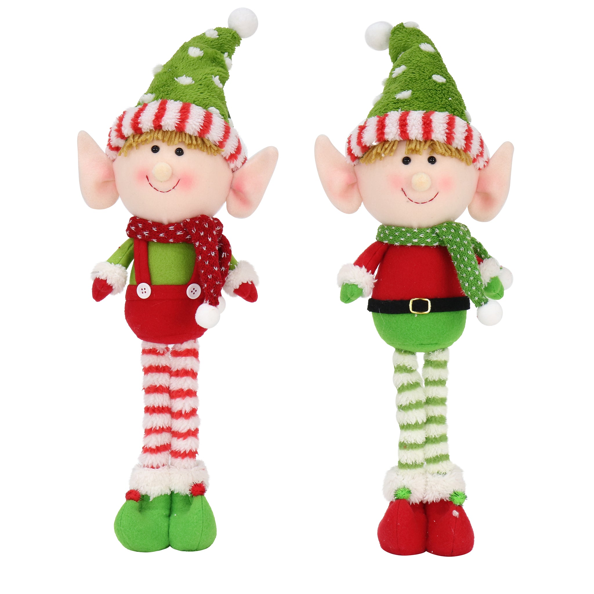 Standing Elf Big Head Fleecy