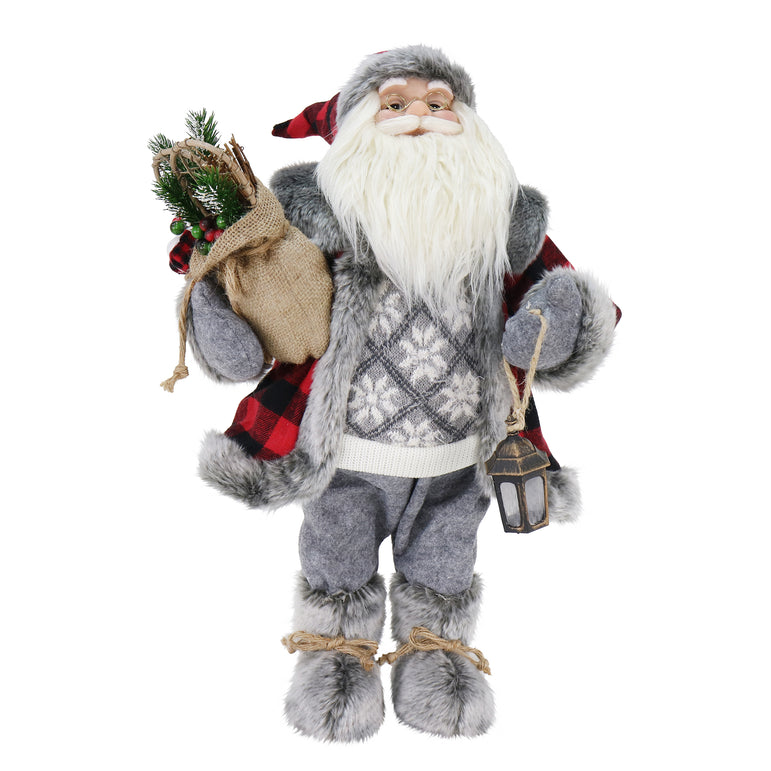 Wild Woods Santa Figurine
