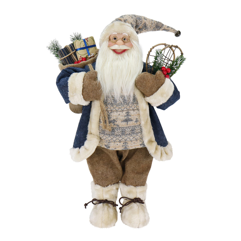 Wild Woods Santa Figurine