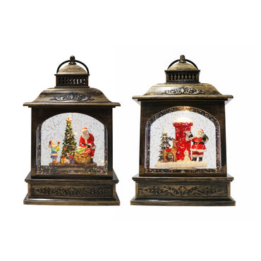 Musical Santa Lantern