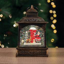 Musical Santa Lantern