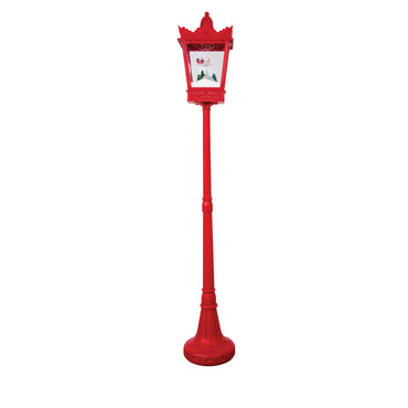 Snowing Musical Street Lamp
