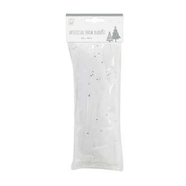 Snow Blanket with Glitter