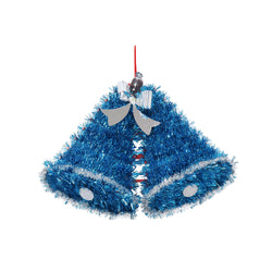 Tinsel Twin Bells Plaque