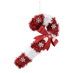 Tinsel Candy Cane
