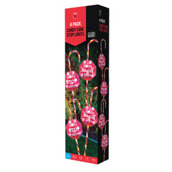 Candy Cane Path Lights (4 Pack)