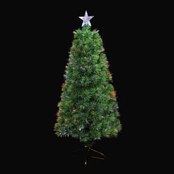 LED Fibre Optic Tree (1.2m) Multi-Colour