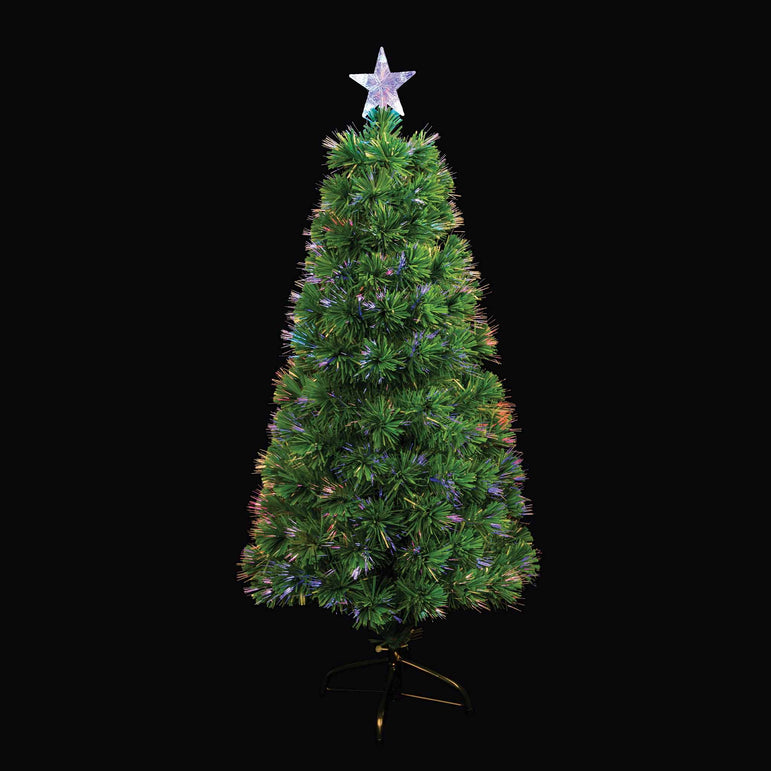 LED Fibre Optic Tree (1.2m) Multi-Colour