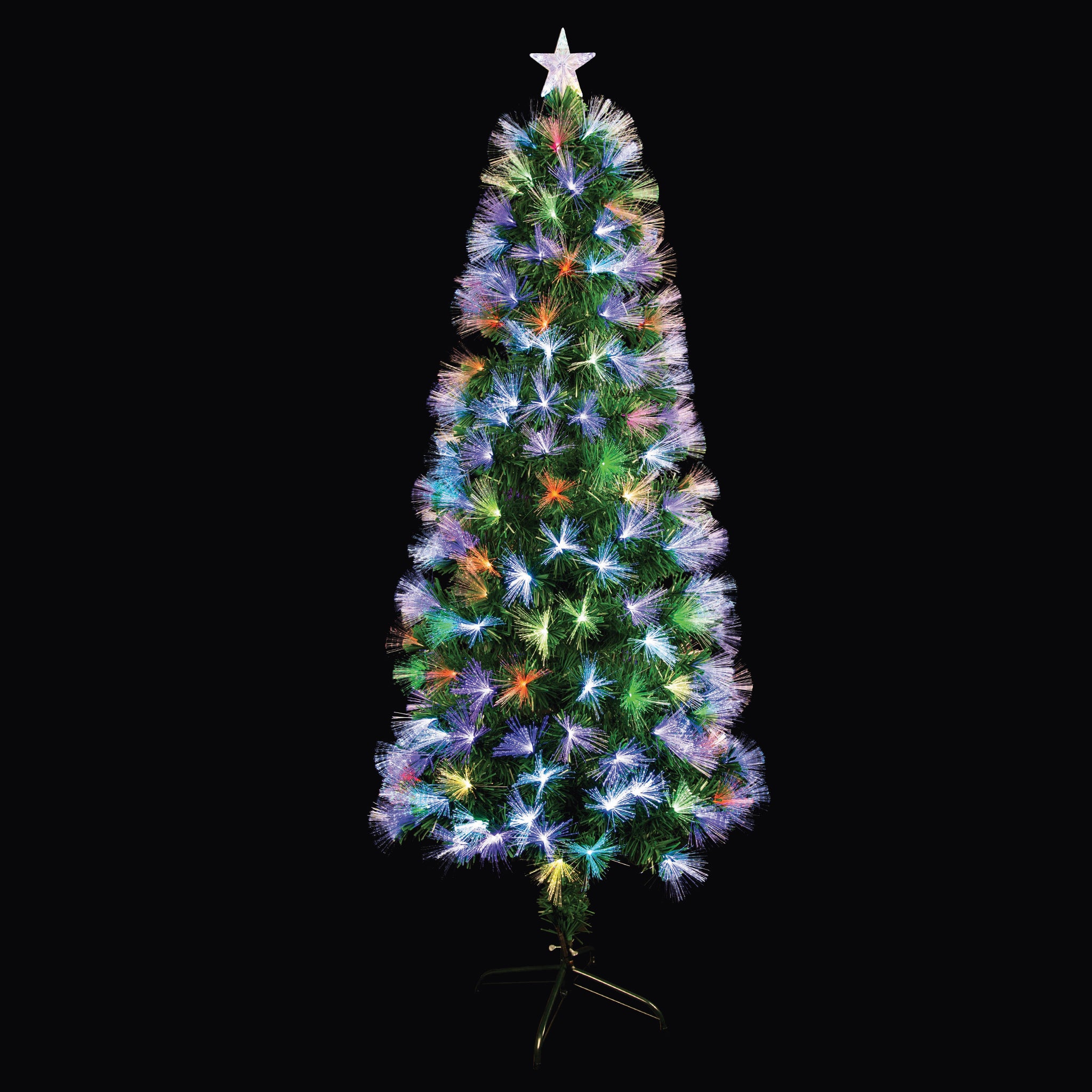 LED Fibre Optic Spray Tree (1.8m) Multi-Colour