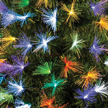 LED Fibre Optic Spray Tree (1.8m) Multi-Colour