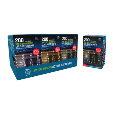 200 LED Cluster Timer Lights